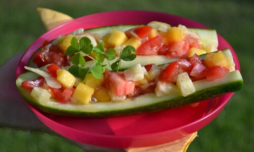 Karen Ranzi's recipe: Cucumber "dogs"