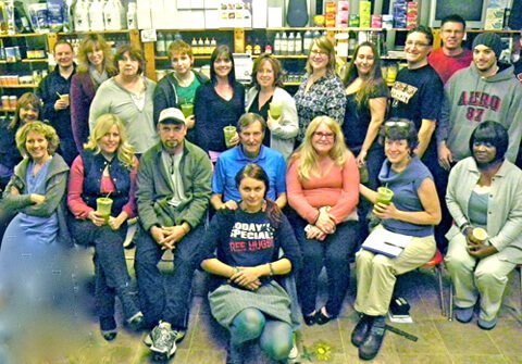 Participants of the December 2012 30-Day Raw Challenge at Arnold's Way
