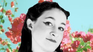 Megan Sherow in a composite photograph