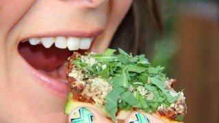 Recipe for Raw Vegan Pizza Bites from Megan Elizabeth