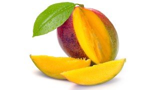Mango with slices