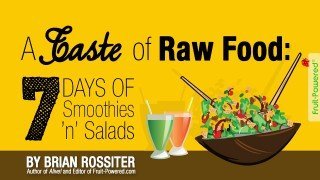 Cover of A Taste of Raw Food: 7 Days of Smoothies 'n' Salads by Brian Rossiter