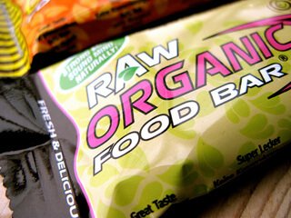 Packaged raw food bar
