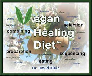 Logo for the Vegan Healing Diet by Dr. David Klein
