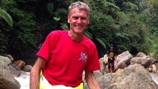 Robert Lockhart on Mount Apo in the Philippines