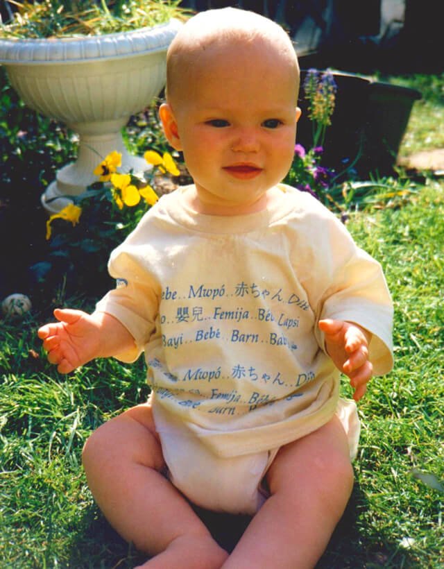 Cappi Osborne photographed as a baby