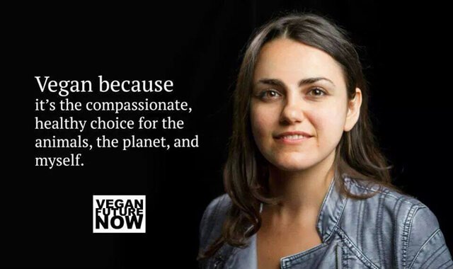 Jesi DiPalo's Vegan Future Now banner