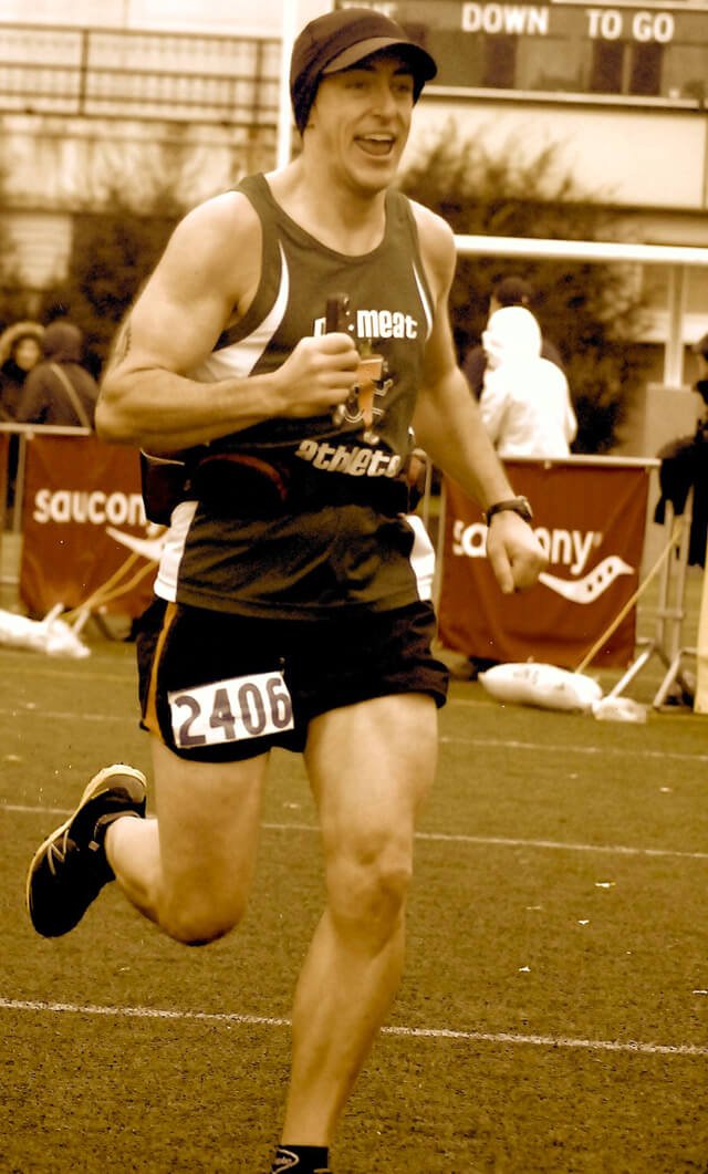 Victor VanRambutan completes a marathon