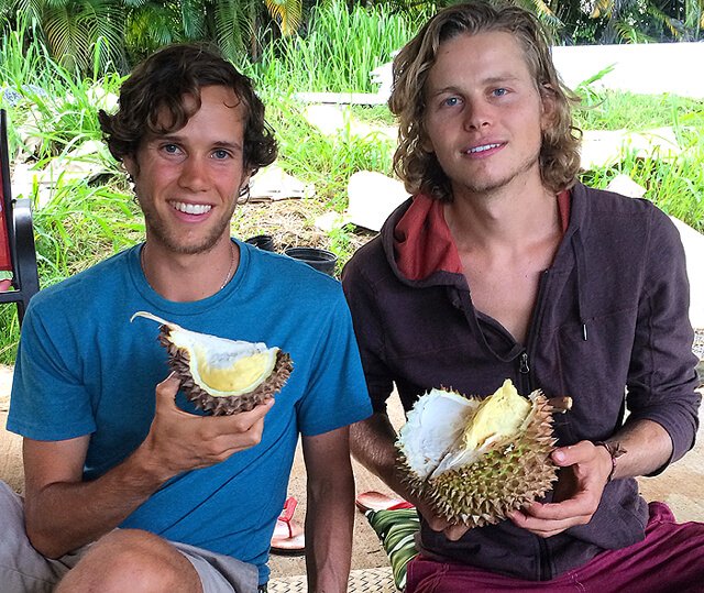 Robby Barbaro photographed with Evan Rock