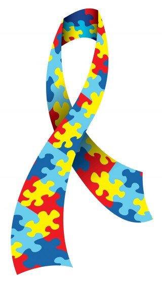 Autism awareness ribbon