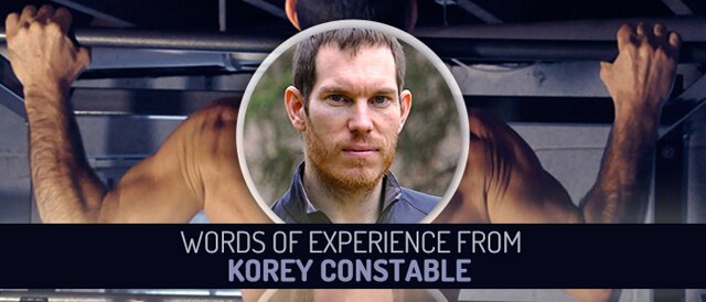 Guest Stories banner for Words of Experience from Korey Constable