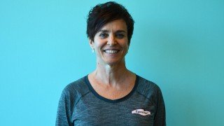 Joan Adams is photographed at Egoscue Philadelphia on March 12, 2015