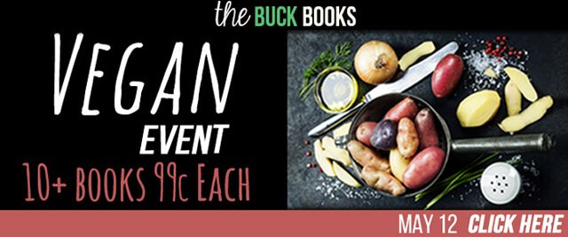 Flier for the Buck Books Vegan Event