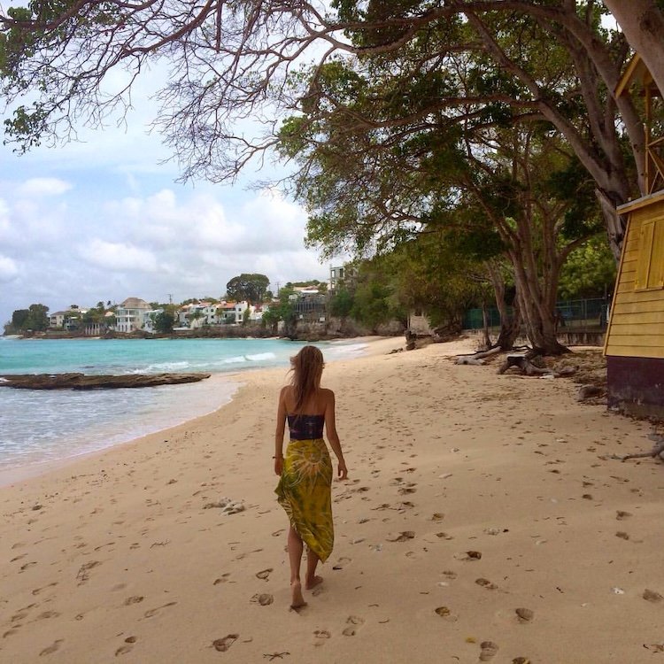 Kat Green - walking along path - Fruit-Powered
