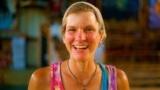 Itsy Sweeney smiles at the 2014 Woodstock Fruit Festival