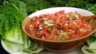 Recipe for Simple Salsa Bowls from Jamie Pounds