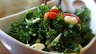 Recipe for The Kale Beatdown—Massaged Kale Salad from Jon Kozak