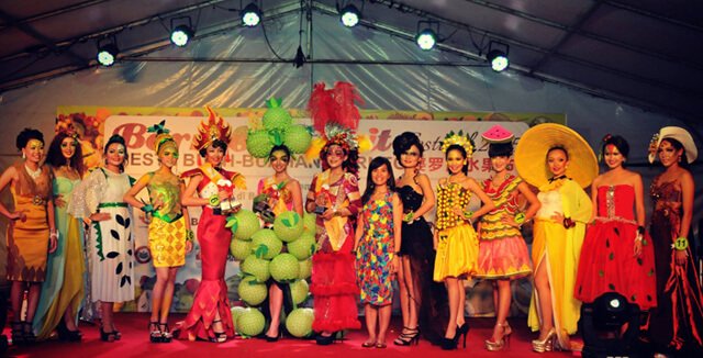 Mewsum Wong at the Ms. Fruity contest