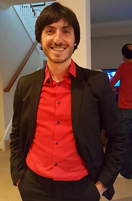 Francesco Barone is photographed in 2016 on a raw food diet