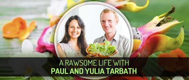 Guest Stories banner for A Rawsome Life with Paul and Yulia Tarbath
