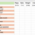 Jennifer Lapan's workout card - 01