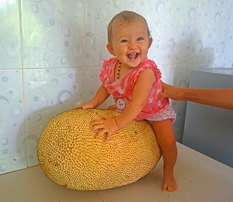 Elanie Tarbath is photographed at 10 months old