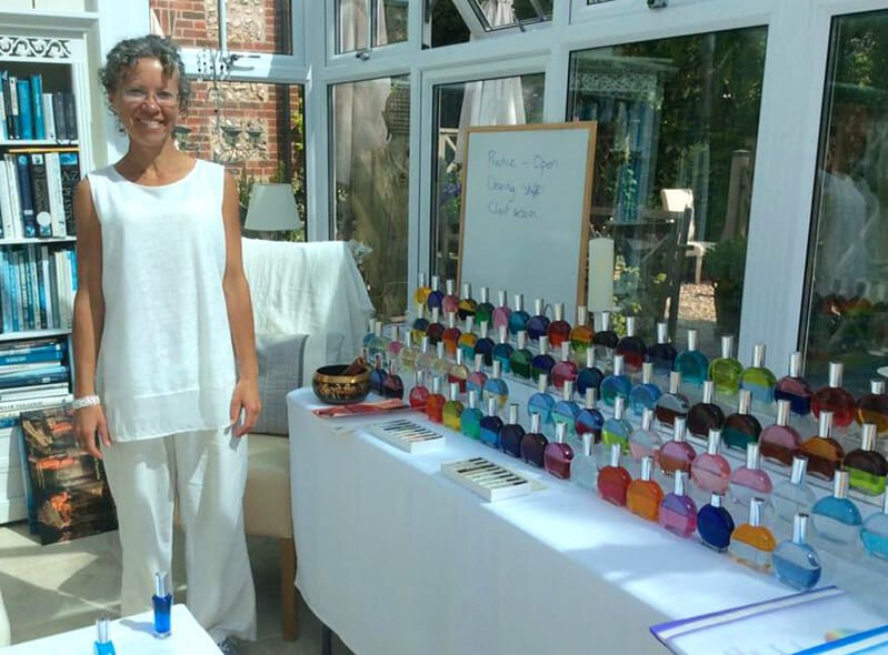 Korani Connolly at a Color Mirrors practitioner course