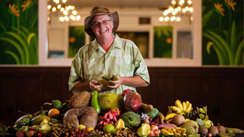 Ken Love is photographed in a movie still for The Fruit Hunters