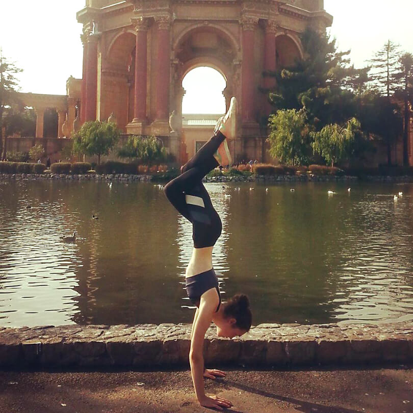 Aliyah Washington exhibits balance while practicing yoga - Tips for Transitioning to a Raw Food Diet Intelligently