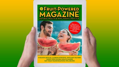 Fruit-Powered Magazine - natural health and raw vegan lifestyle - banner