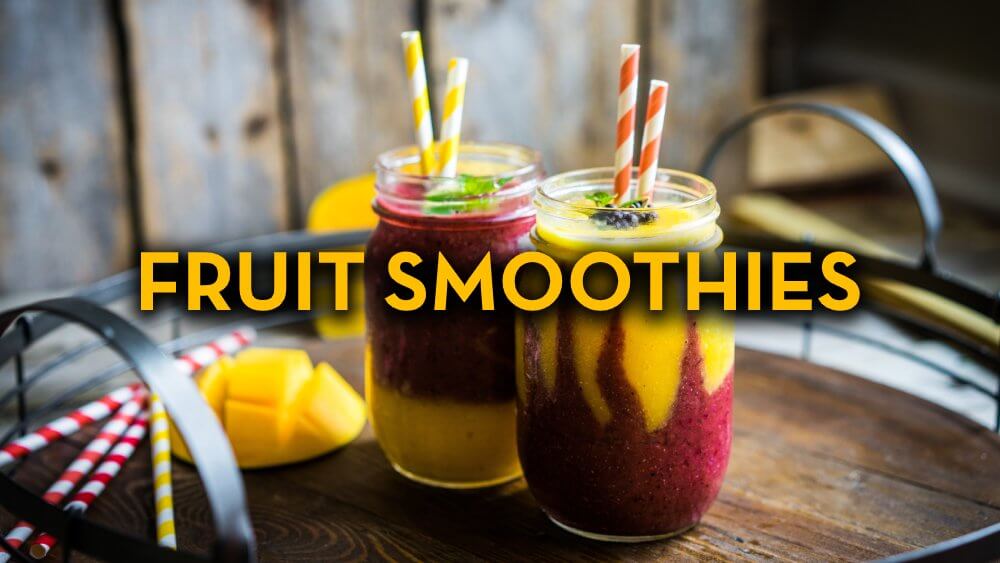Fruit Smoothie Recipes - Raw Vegan Recipes - Fruit-Powered