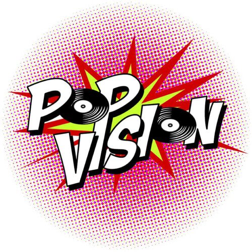 Pop Vision logo - Fruit-Powered