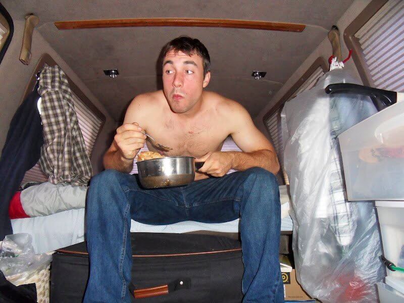 Ken Ilgunas - vandwelling - Walden on Wheels - Fruit-Powered