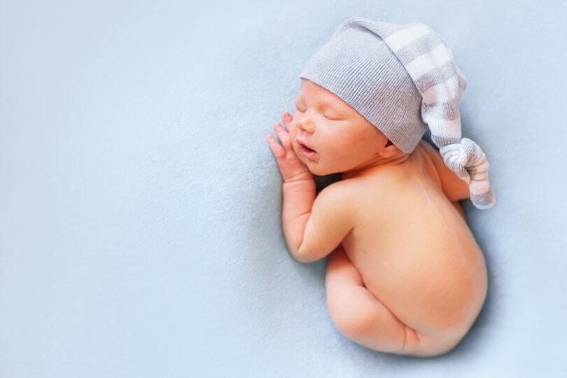 Why is my baby so fussy - baby sleeping peacefully - Gillespie Approach–Craniosacral Fascial Therapy - Fruit-Powered