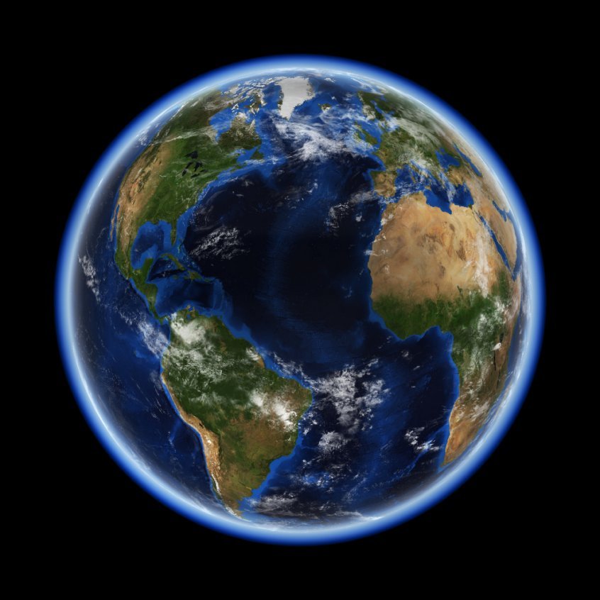 Make every day Earth Day to save the planet - Earth from space - Fruit-Powered