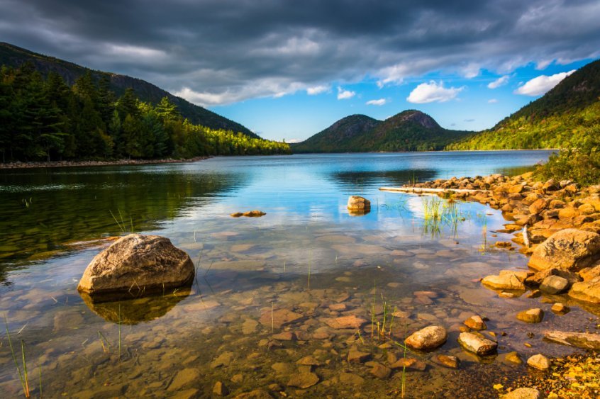 Make every day Earth Day to save the planet - Jordan Pond at Acadia National Park - Fruit-Powered